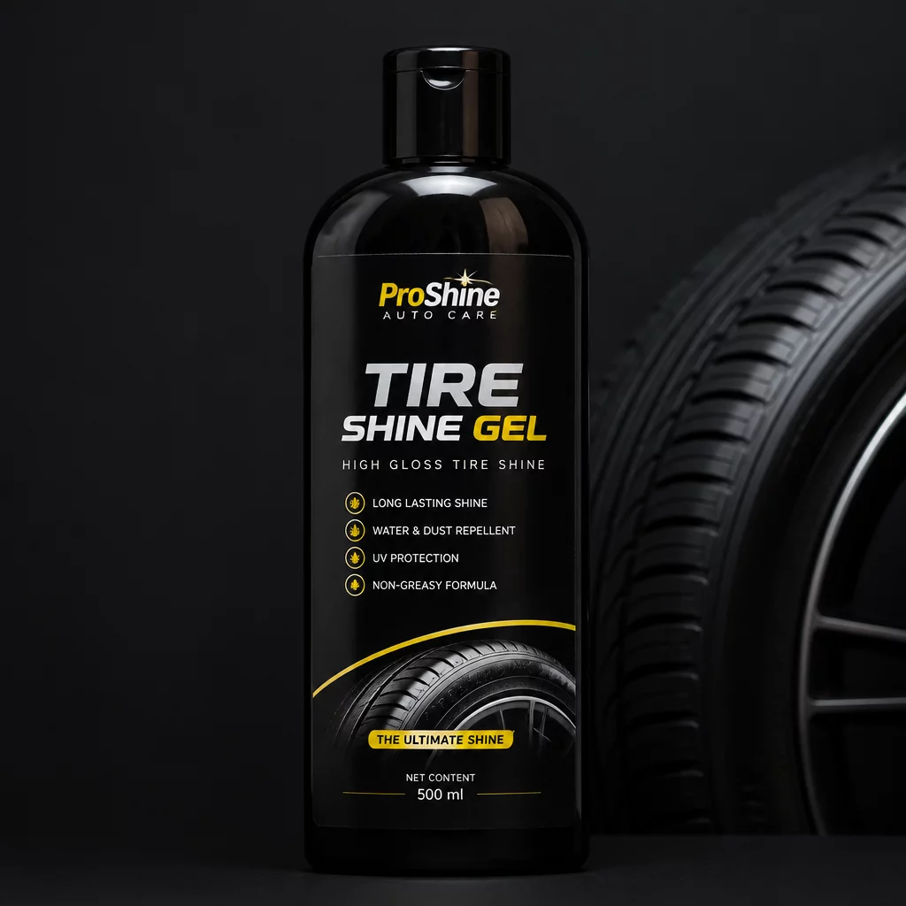 TireShine Gel high gloss tire conditioner